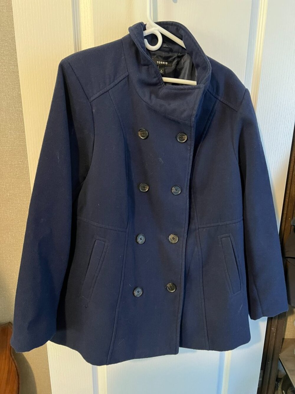 Torrid Double breasted Pea coat